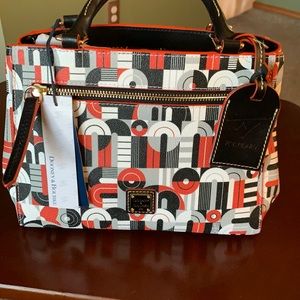 Dooney & Bourke  Mickey and Minnie Mouse Satchel.